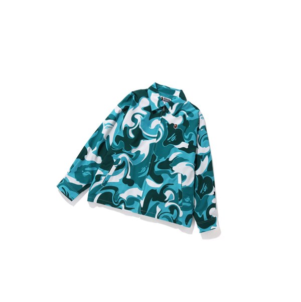 Bundy A BATHING APE Bape Marble Camo Oversized Zip Thin Damske Mätové | 7205-JQWBG