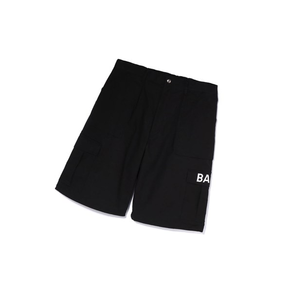 Sortky A BATHING APE Bape 6 Pocket Siroke Topanky Fit Panske Čierne | 2964-ESOXV
