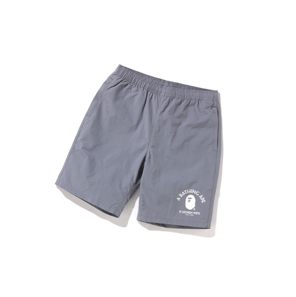 Sortky A BATHING APE Bape Nylon Beach Panske Siva | 1385-EXAWO