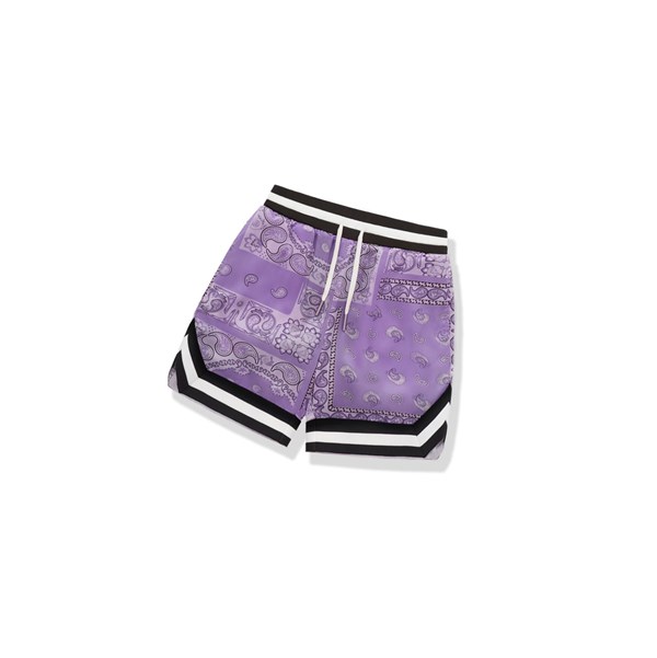 Sortky A BATHING APE Bape Paisley Print Panske Nachový | 4521-BLKHI