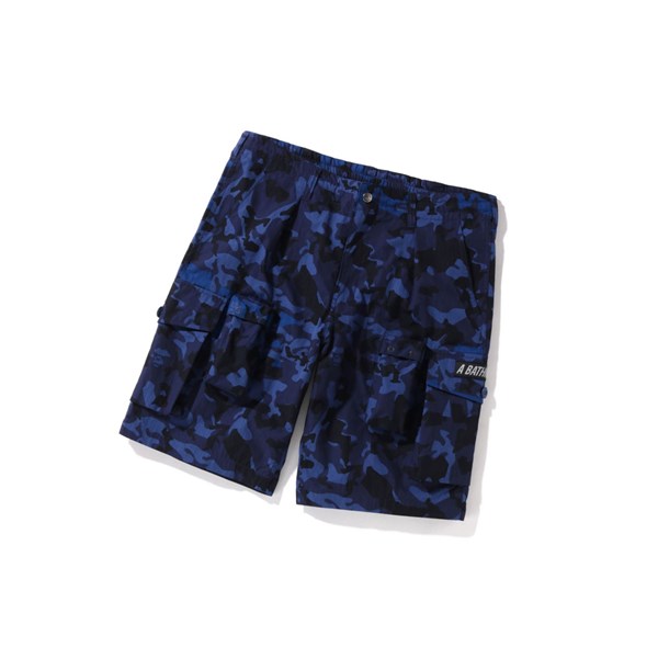Sortky A BATHING APE Bape Sand Camo Multi Pocket Siroke Topanky Fit Panske Námornícka Modrá Modre | 3678-PHRJW
