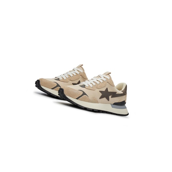 Tenisky A BATHING APE Bape Cestne Sta Express #1 M2 Low Panske Béžové | 6219-FDZNP