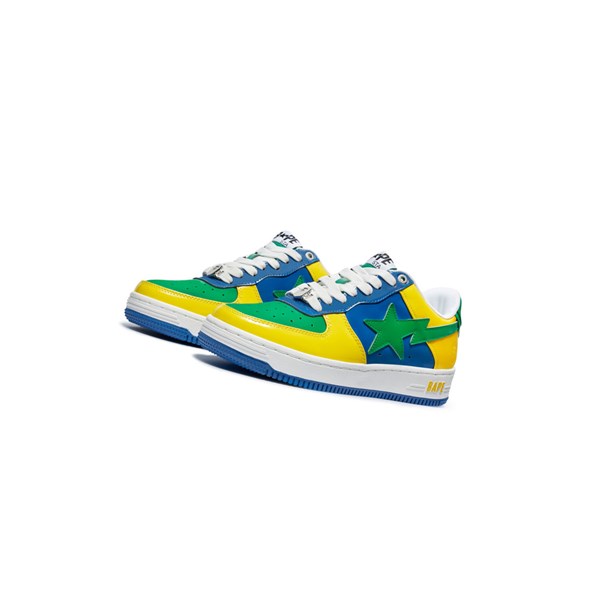 Tenisky A BATHING APE Bape Sta M1 Low Panske Žlté | 6913-IGEQT