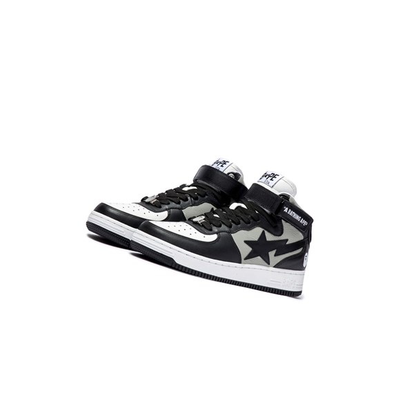 Tenisky A BATHING APE Bape Sta Mi #2 M2 High Panske Čierne | 1583-CRLPD