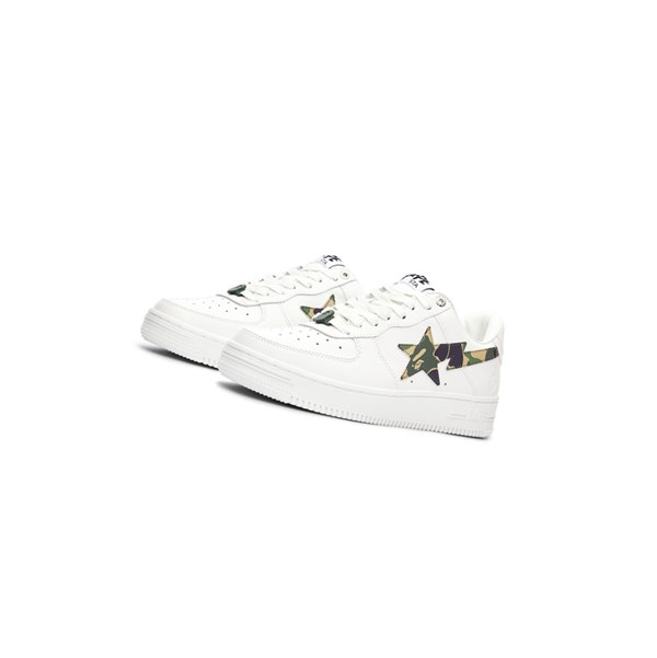 Tenisky A BATHING APE Bape Sta™ White / Abc Camo Low Panske Zelene | 4750-LISFA