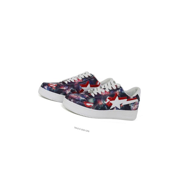 Tenisky A BATHING APE Bape X Ghostbusters Camo Baby Milo Double Bape Sta™ Low Stredne Panske Nachový | 8041-QMSZE