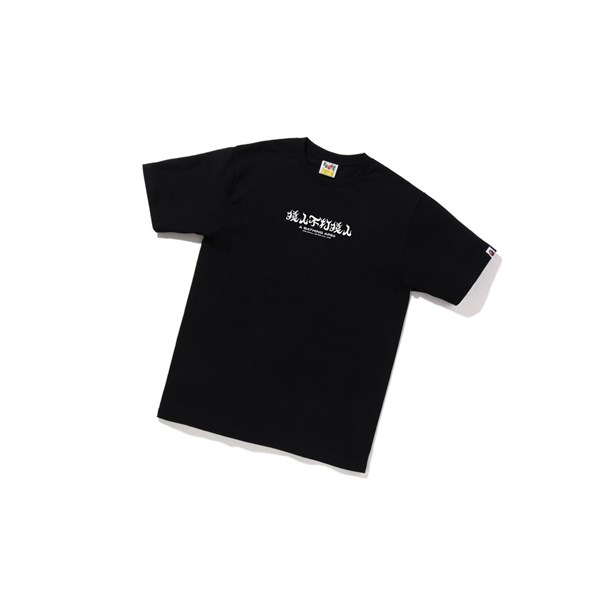 Tricko A BATHING APE Bape Abc Camo Kanji Tee Kratke Sleeve Panske Čierne | 7190-TXMRW