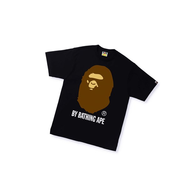Tricko A BATHING APE Bape By Bathing Ape Tee Kratke Sleeve Panske Čierne | 6504-NIZWB
