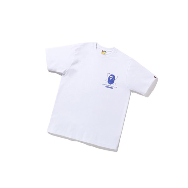 Tricko A BATHING APE Bape Galaxy Tee Kratke Sleeve Panske Biele | 6143-NXVDL