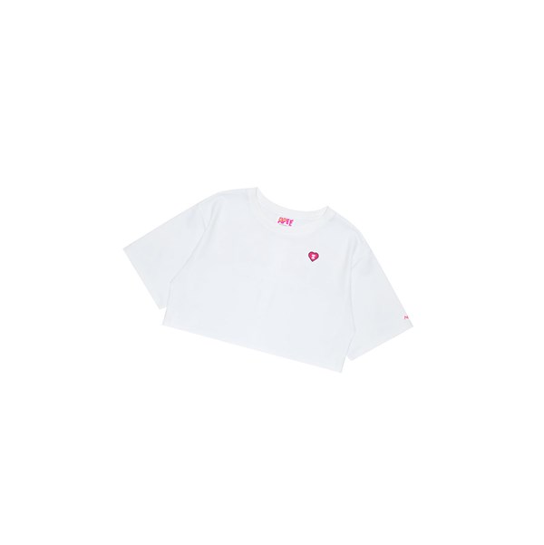 Tricko A BATHING APE Bape Graphic Loose Tee Kratke Sleeve Damske Biele | 5680-YEHZJ