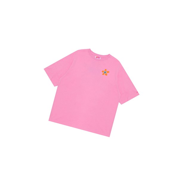 Tricko A BATHING APE Bape Klasické Tee Kratke Sleeve Damske Ruzove | 3847-HJNCR