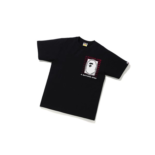Tricko A BATHING APE Bape Time To Sleep Tee Kratke Sleeve Panske Čierne | 8907-PGDCF