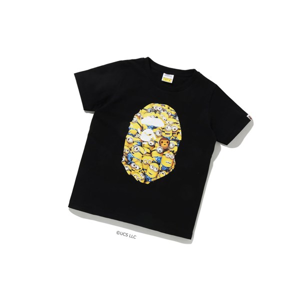 Tricko A BATHING APE Bape X Minions Tee09 Kratke Sleeve Damske Čierne | 7190-GNTMI