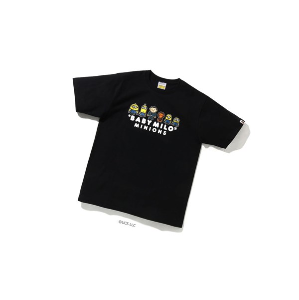 Tricko A BATHING APE Bape X Minions Tee05 Kratke Sleeve Panske Čierne | 9035-CZDTW