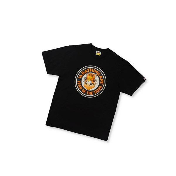 Tricko A BATHING APE Bape Year Of The Tiger Tee Kratke Sleeve Panske Čierne | 2610-CSKBE