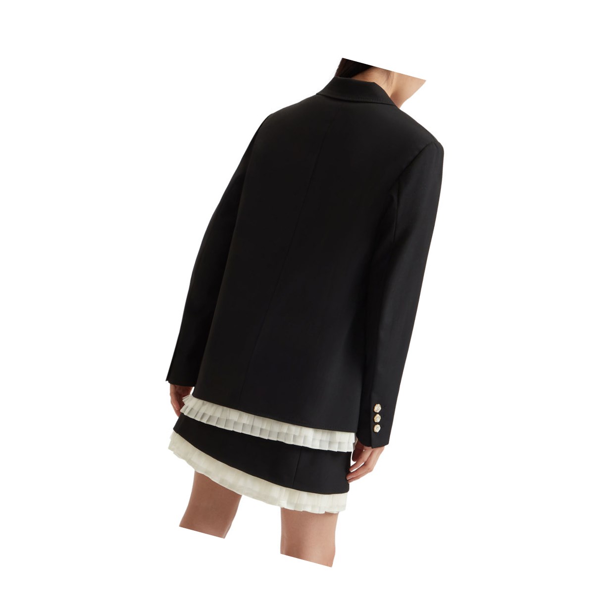 Blazer A BATHING APE Bape Buttoned Blazer Damske Čierne | 8129-UFYMW