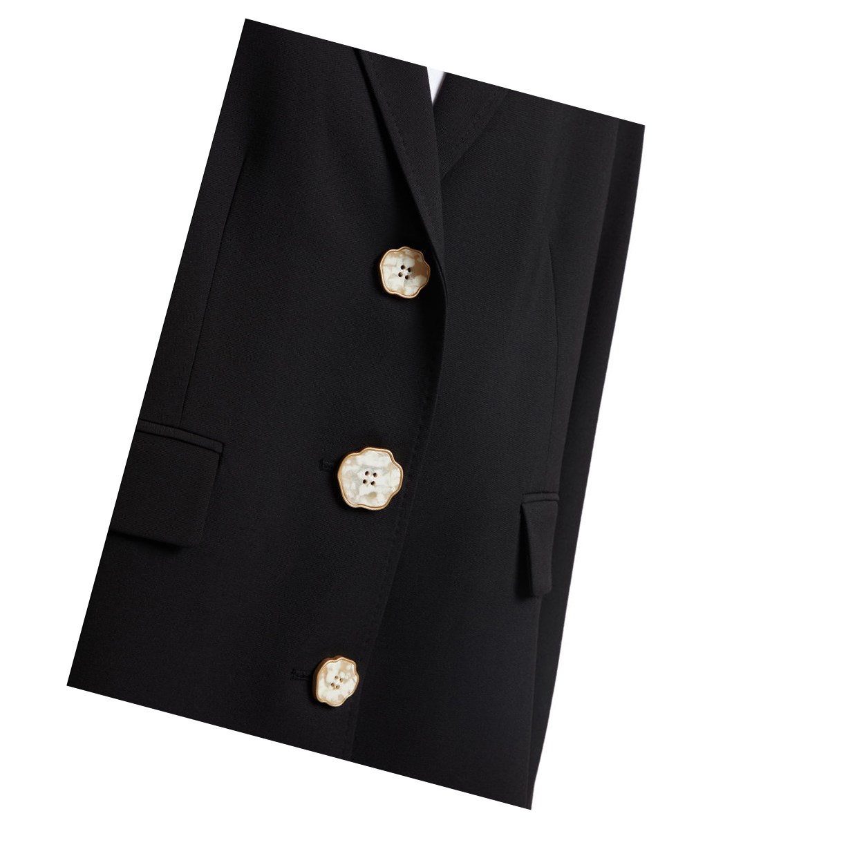 Blazer A BATHING APE Bape Buttoned Blazer Damske Čierne | 8129-UFYMW