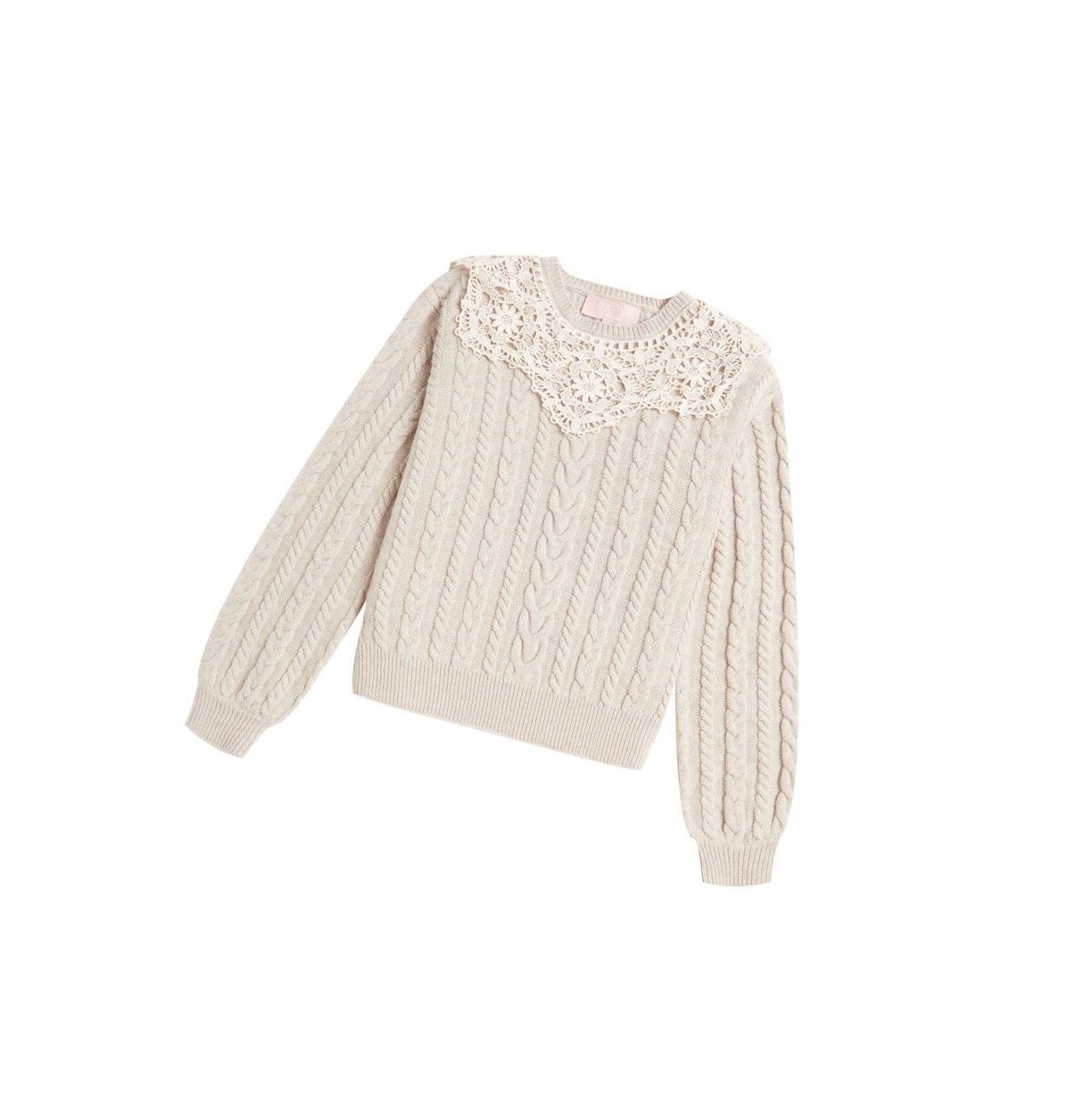 Blúzky A BATHING APE Bape Asymmetric Knit Svetrove Saty Crew Neck Knitwear Damske Béžové | 4983-KMDRJ