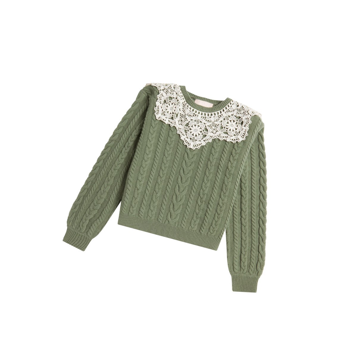 Blúzky A BATHING APE Bape Asymmetric Knit Svetrove Saty Crew Neck Knitwear Damske Svetlo Zelene | 8940-YEMRK