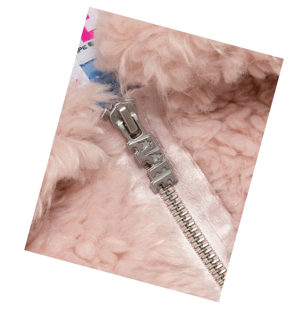 Bundy A BATHING APE Bape Faux Fur Damske Ruzove | 0692-VCYLW
