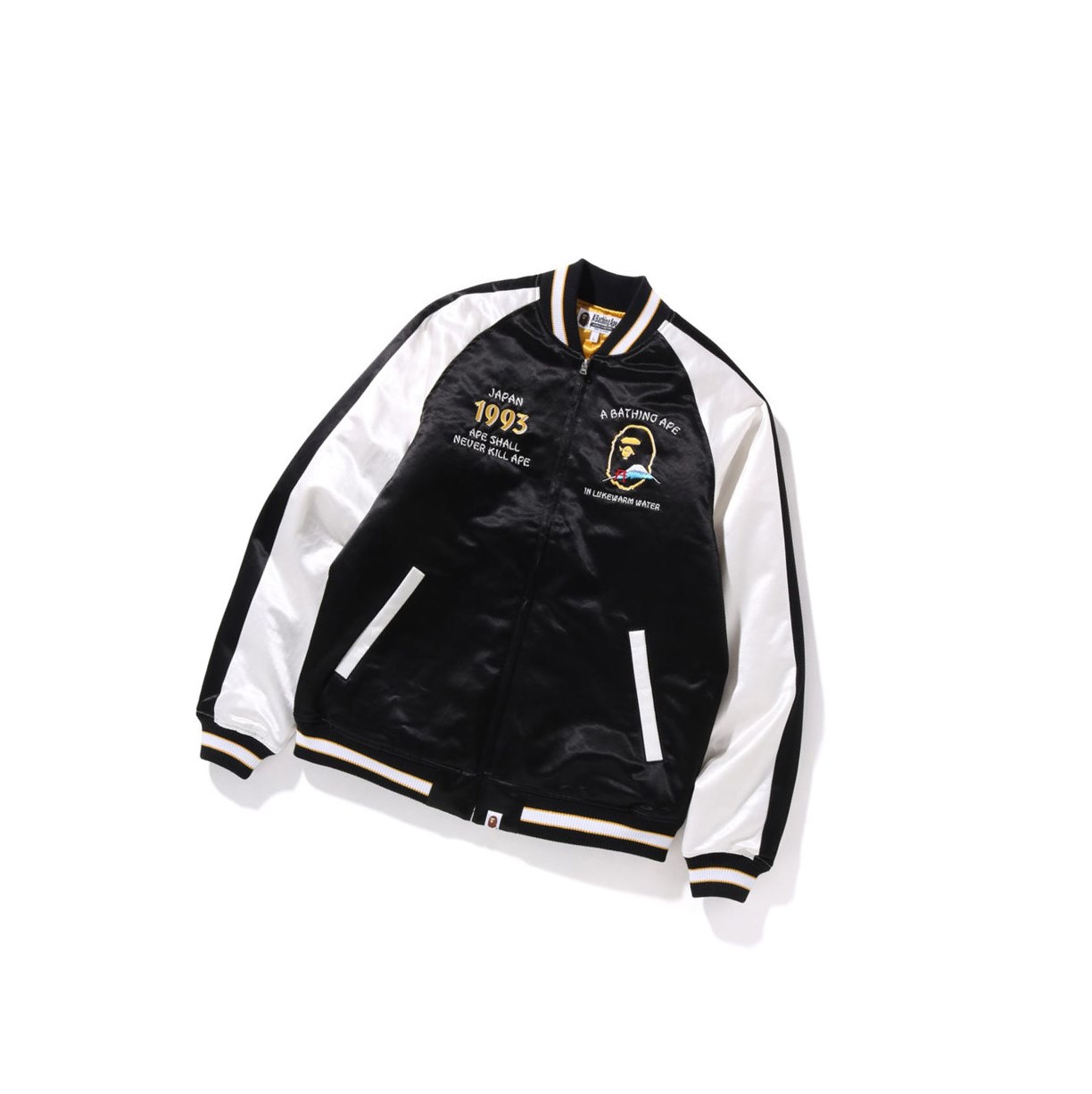 Bundy A BATHING APE Bape Japan Souvenir Panske Čierne | 1746-AZDGW