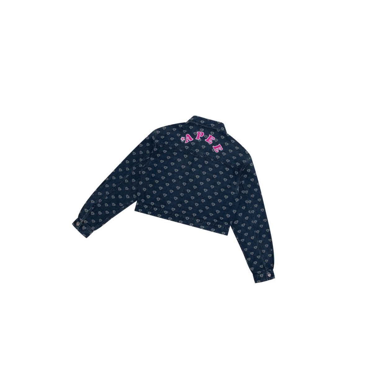 Bundy A BATHING APE Bape Patterned Denim Thin Damske Denim | 6421-WJHNG