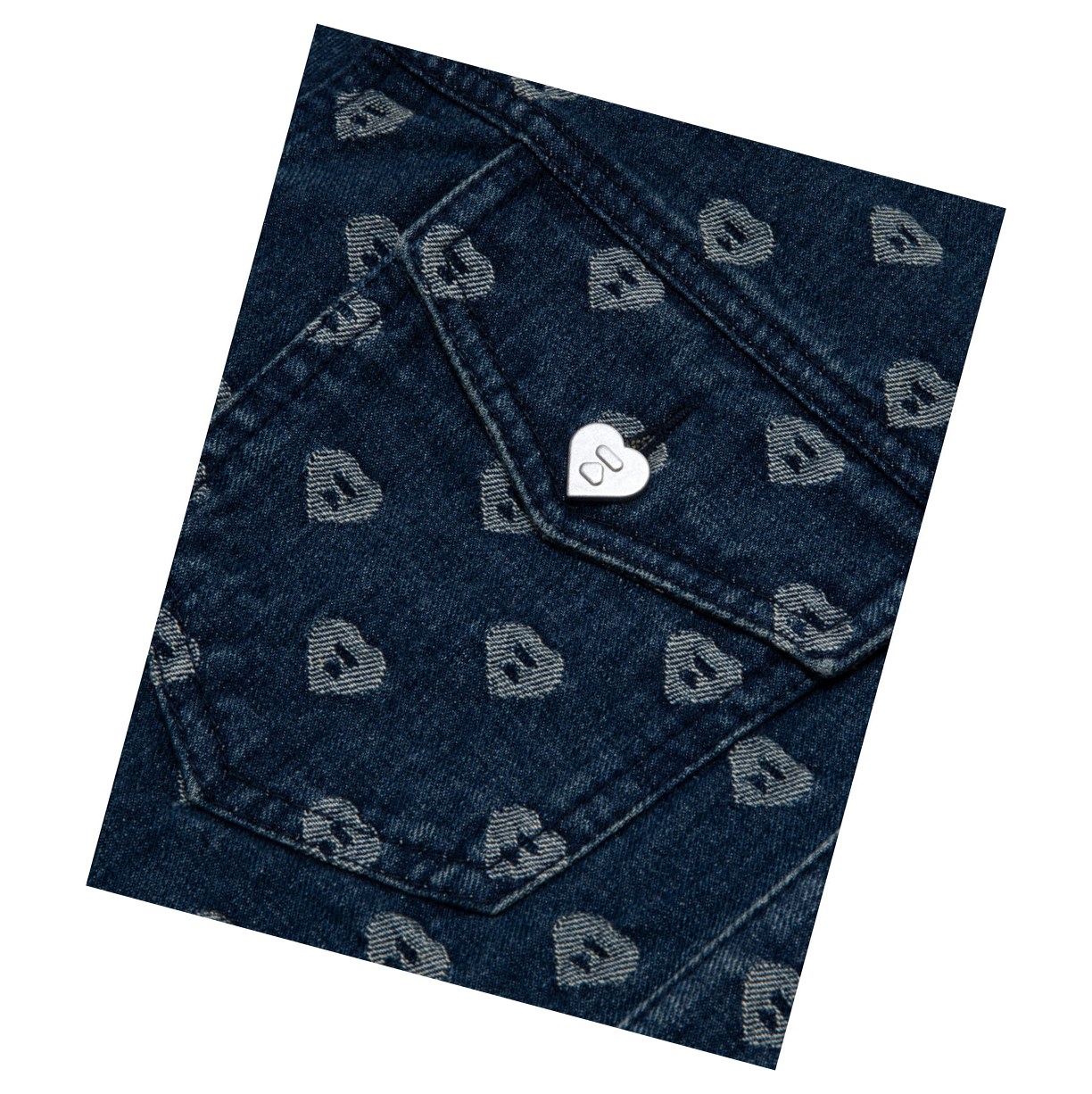 Bundy A BATHING APE Bape Patterned Denim Thin Damske Denim | 6421-WJHNG