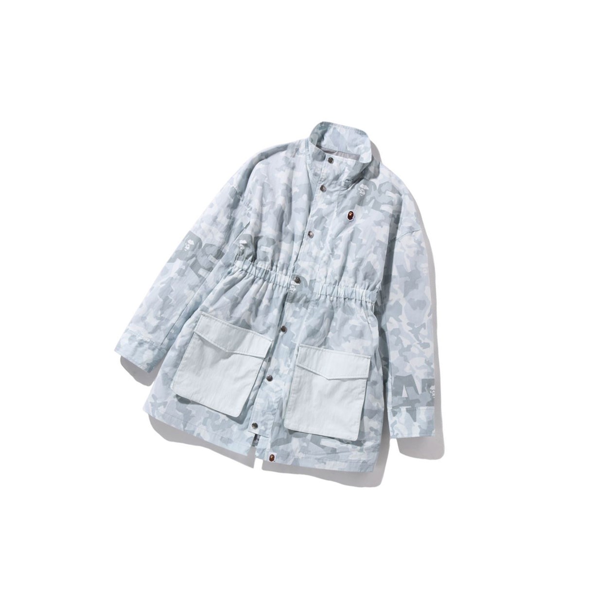 Bundy A BATHING APE Bape Sand Camo A Bathing Ape M65 Thin Damske Siva | 2943-SKGHI