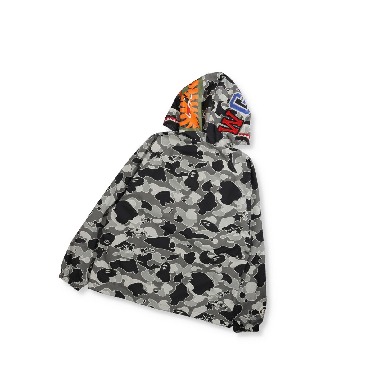 Bundy A BATHING APE Bape Sta Camo Oversized Full Zip Damske Čierne | 1497-BSNMA