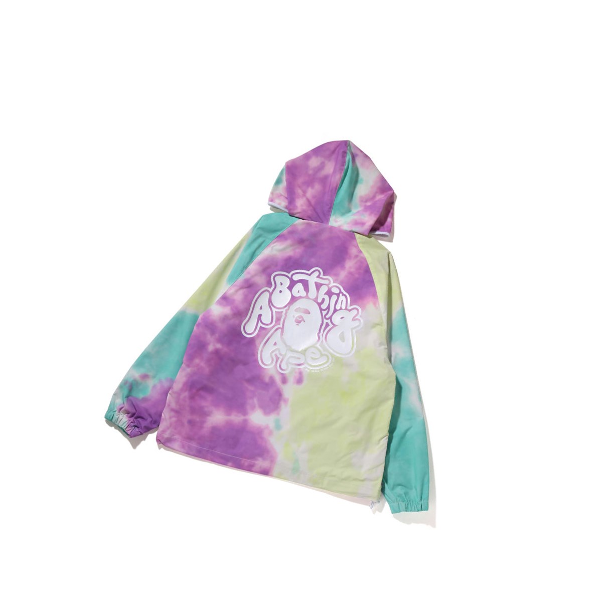 Bundy A BATHING APE Bape Tie-dye Oversized Full Zip Thin Damske Caise | 8437-WAKPC
