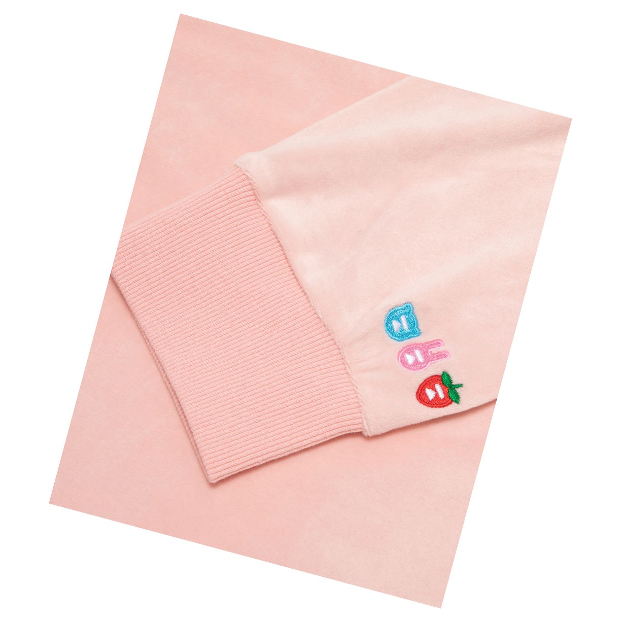 Bundy A BATHING APE Bape Velour Zip Throughs Damske Ruzove | 3587-EYTBJ