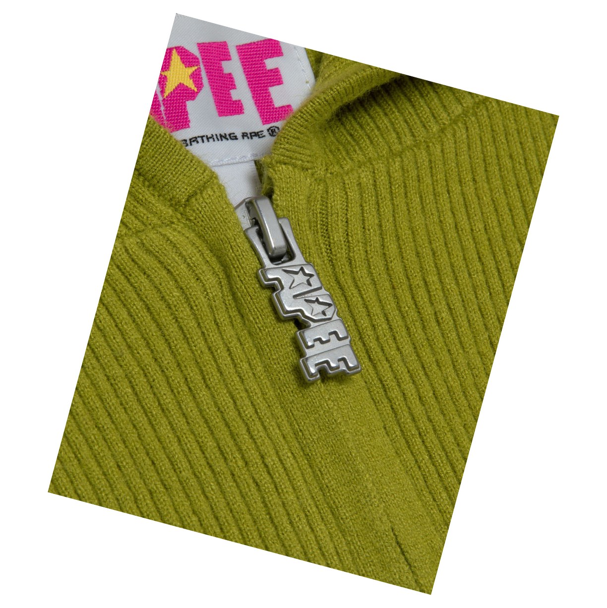 Kardigán A BATHING APE Bape S Kapucňou Cardigan Cardigan Damske Zelene | 5873-UMCAO