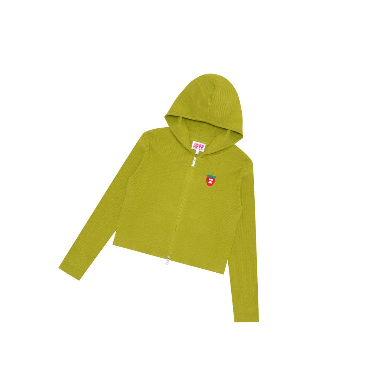 Kardigán A BATHING APE Bape S Kapucňou Cardigan Cardigan Damske Zelene | 5873-UMCAO