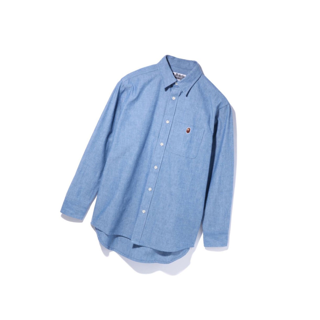 Kosele A BATHING APE Bape Chambray Long Sleeve Damske Svetlo Modre | 6931-YXZJK