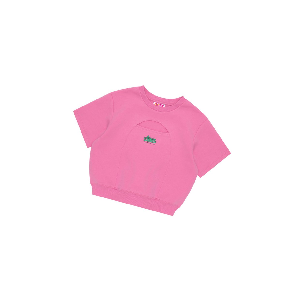 Mikiny A BATHING APE Bape Cropped Logo Damske Ruzove | 2617-LJEHS