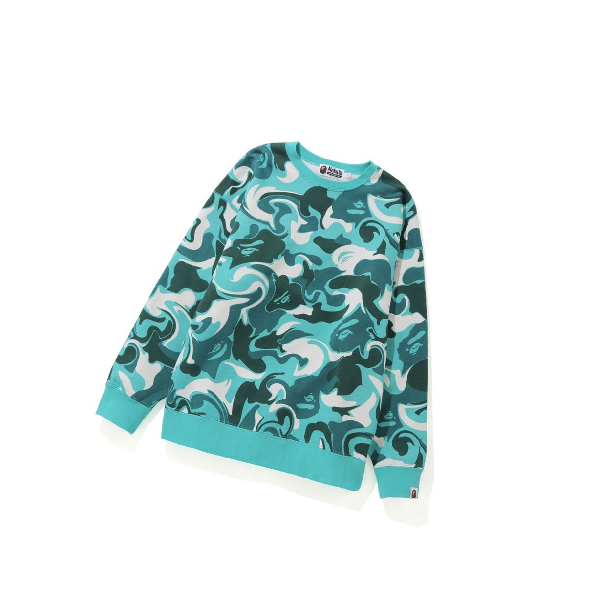 Mikiny A BATHING APE Bape Marble Camo Oversized Crewneck Damske Mätové | 3896-VTNMB