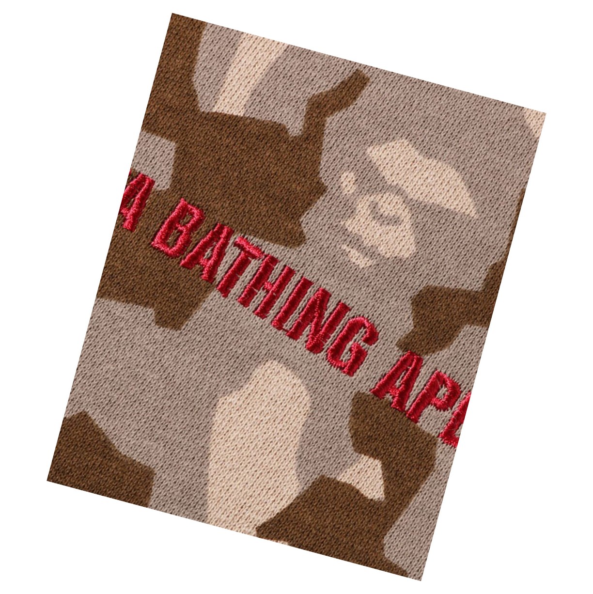 Mikiny A BATHING APE Bape Sand Camo Big Pocket Oversized Crewneck Damske Béžové | 7190-UJVXW