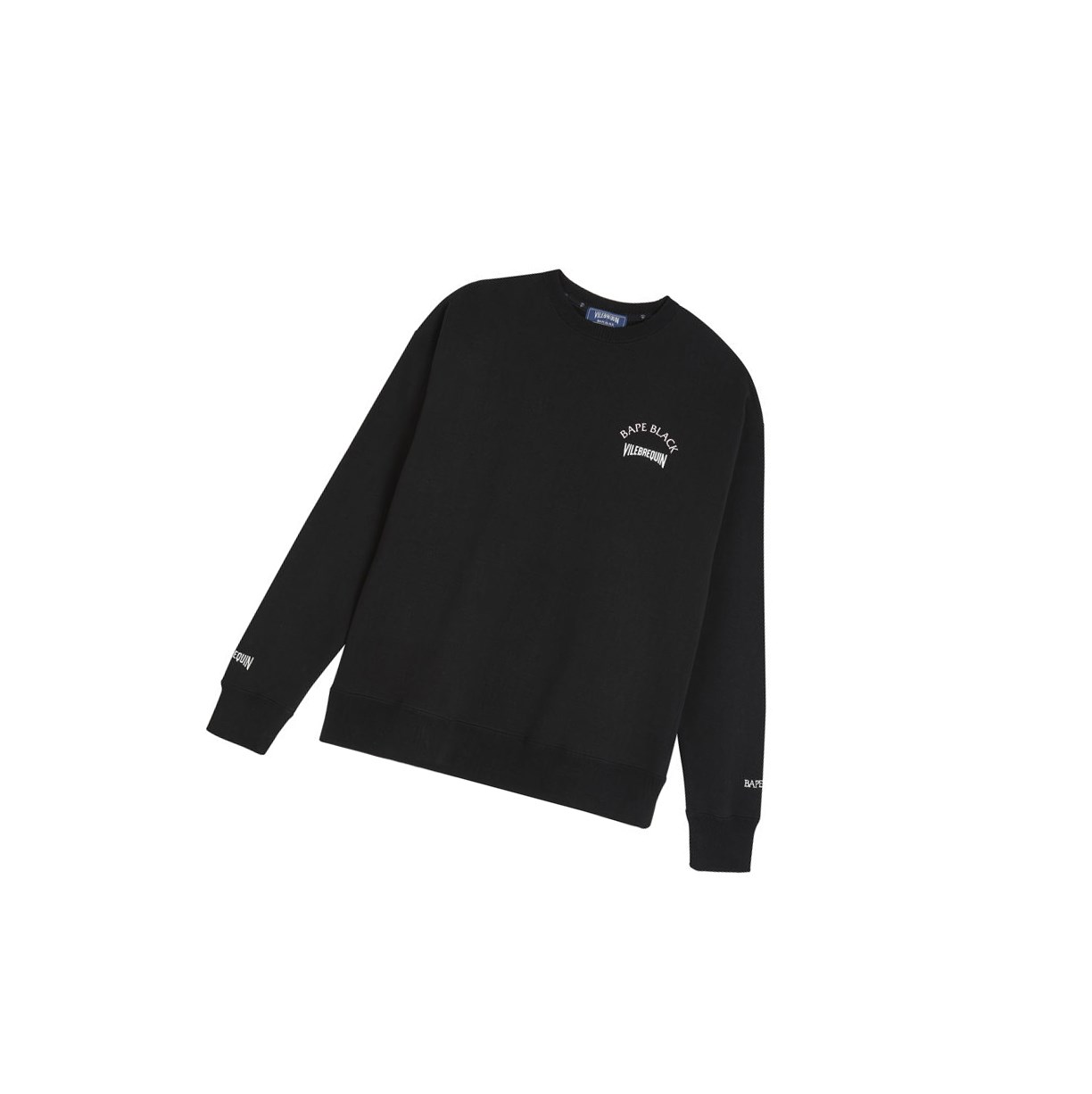 Mikiny A BATHING APE Bape X Vilebrequin Swape Panske Čierne | 3546-FVPUK