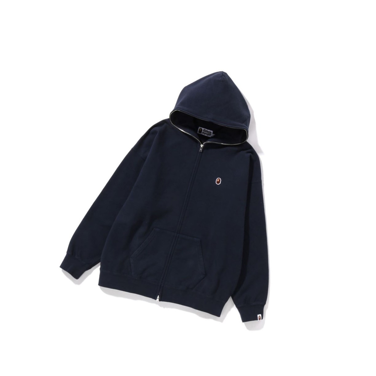 Mikiny S Kapucňou A BATHING APE Bape Crystal By Bathing Overdyed Oversized Full Zip Damske Námornícka Modrá Modre | 3940-CAKFD