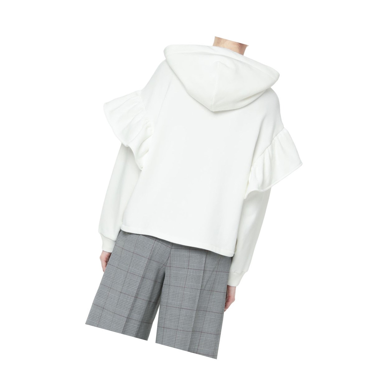 Mikiny S Kapucňou A BATHING APE Bape Embellished Damske Biele | 6013-TCPNQ