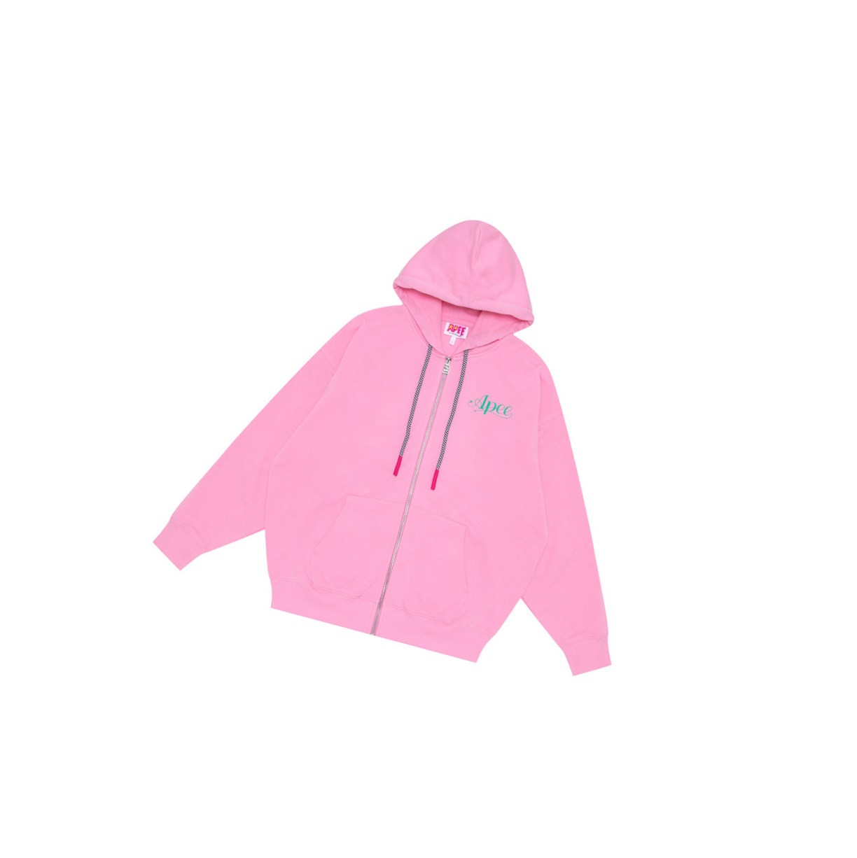 Mikiny S Kapucňou A BATHING APE Bape Oversized Zip Throughs Damske Ruzove | 2178-LRQKM