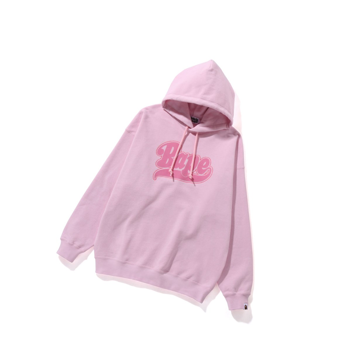 Mikiny S Kapucňou A BATHING APE Bape Oversized Pullover Damske Ruzove | 4920-ODMKS