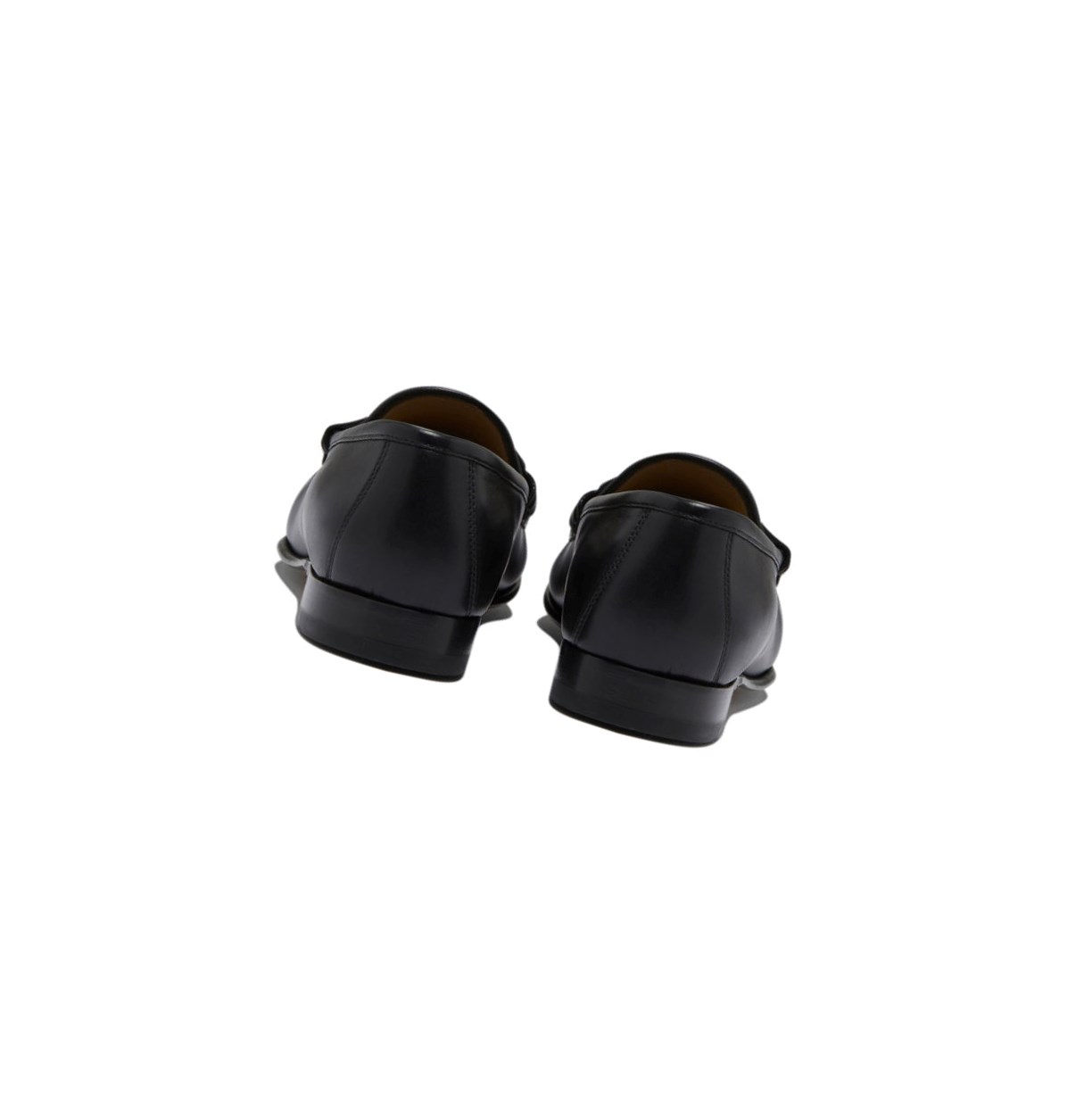 Mokasiny A BATHING APE Bape Gold Chained Loafers & Moccasins Panske Čierne | 0851-ELHAW