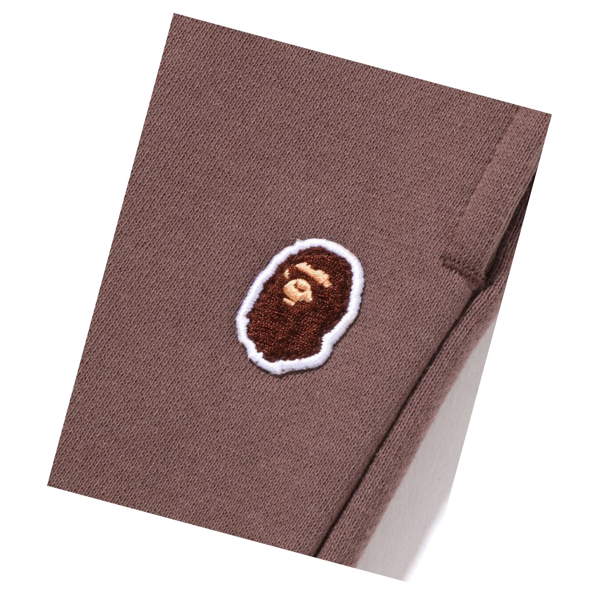 Nohavice A BATHING APE Bape Ape Head One Point Oversized Sweat Damske Hnede | 0125-UXQNK