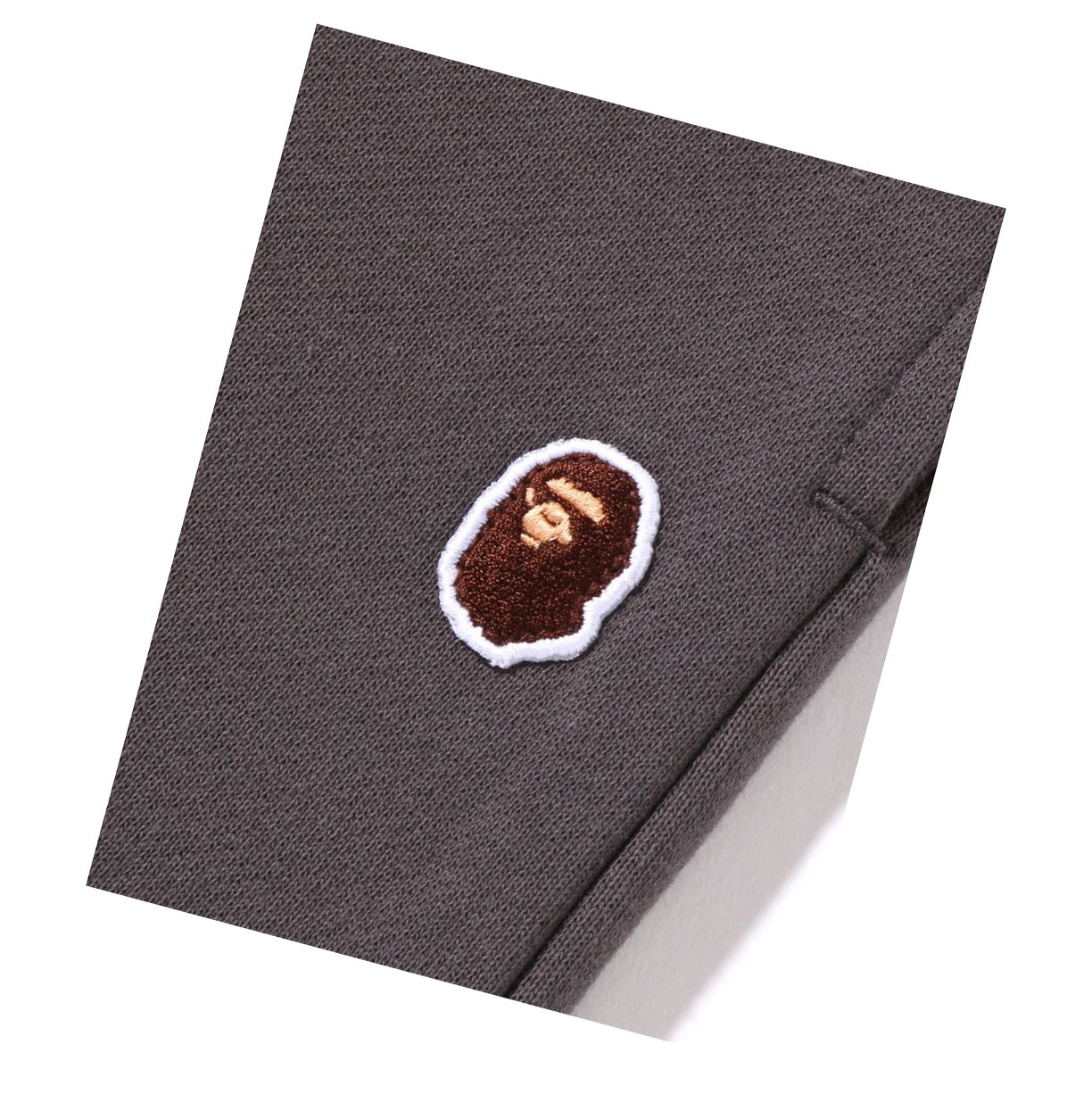 Nohavice A BATHING APE Bape Ape Head One Point Oversized Sweat Damske Siva | 0637-VTMXN