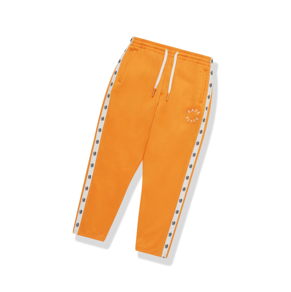 Nohavice A BATHING APE Bape Logo Tracking Long Panske Oranžové | 4326-OZHRJ