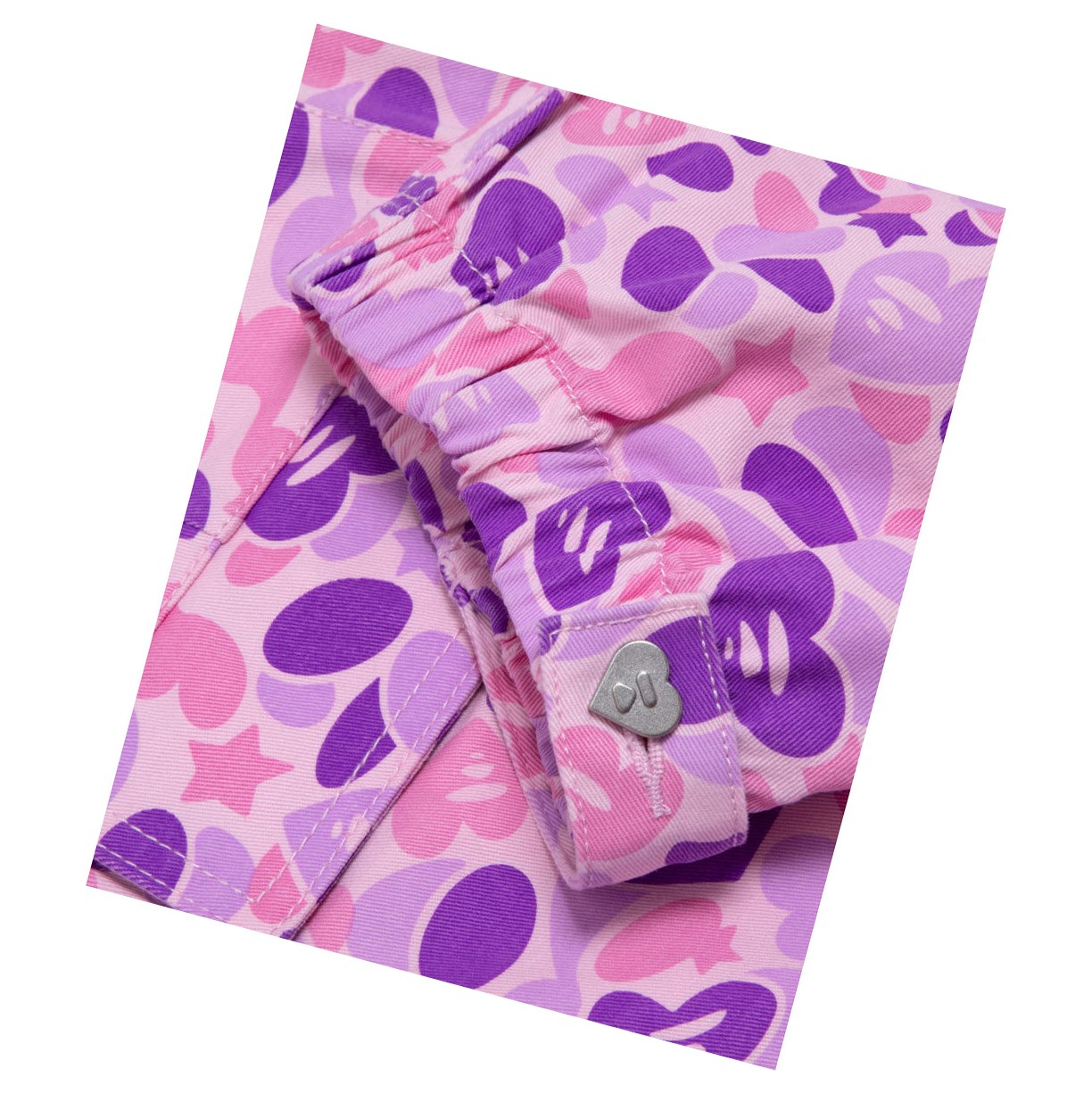 Nohavice A BATHING APE Bape Printed Cargo Long Damske Violet | 3610-YOUDC