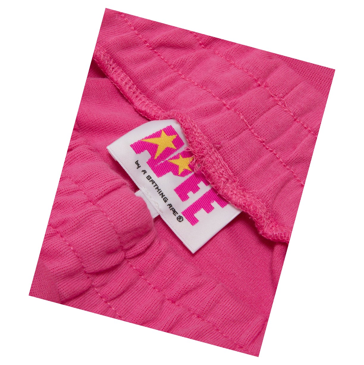 Nohavice A BATHING APE Bape Tracking Long Damske Ruzove | 9128-JITNH
