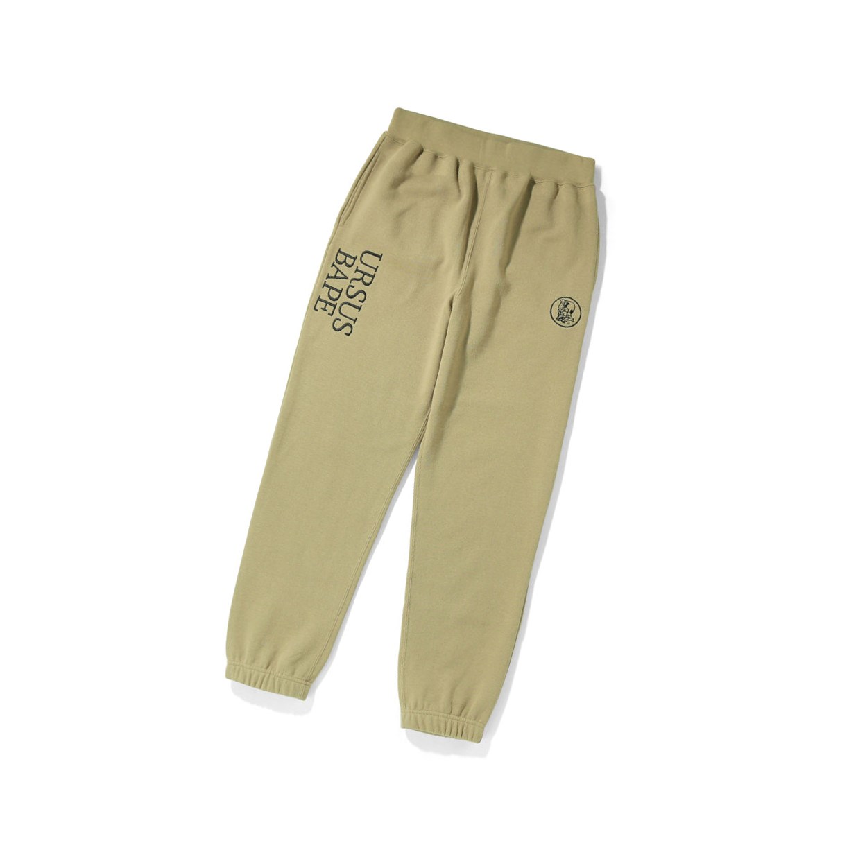 Nohavice A BATHING APE Bape Ursus Sweat Panske Hnedožltý | 2981-NAYSX