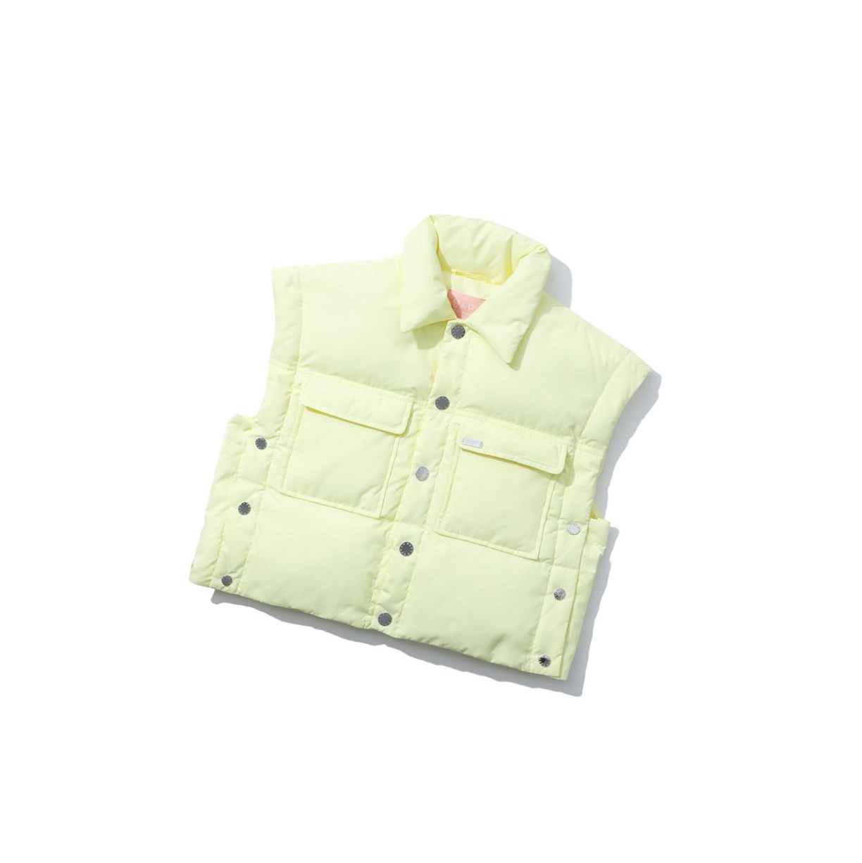 Páperové Bundy A BATHING APE Bape Buttoned Cropped Damske Žlté | 0342-UPBHY